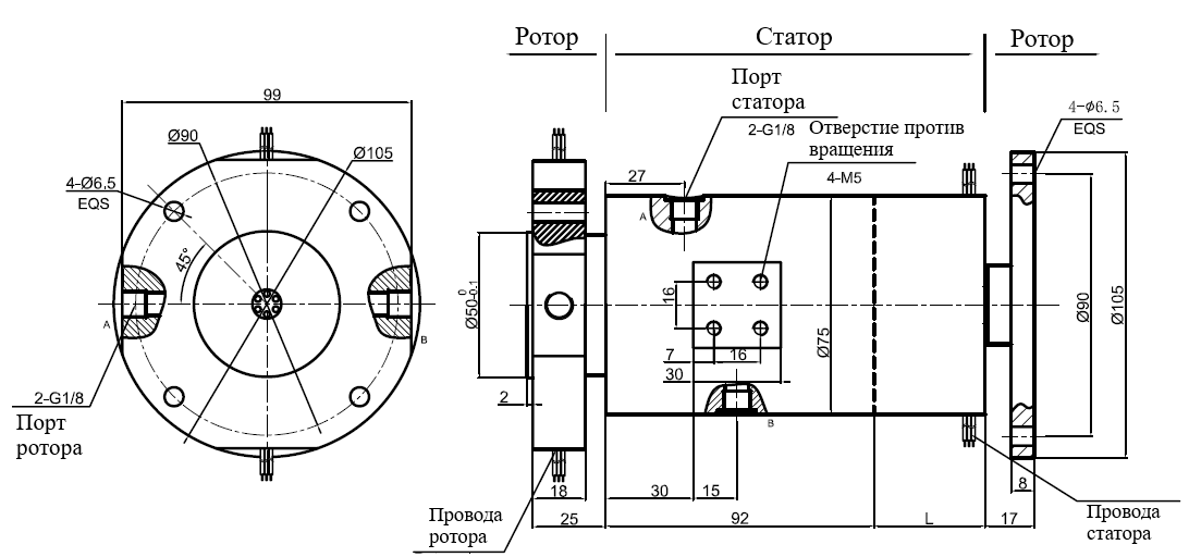 Чертеж MAPH200W-02-P0810-S10