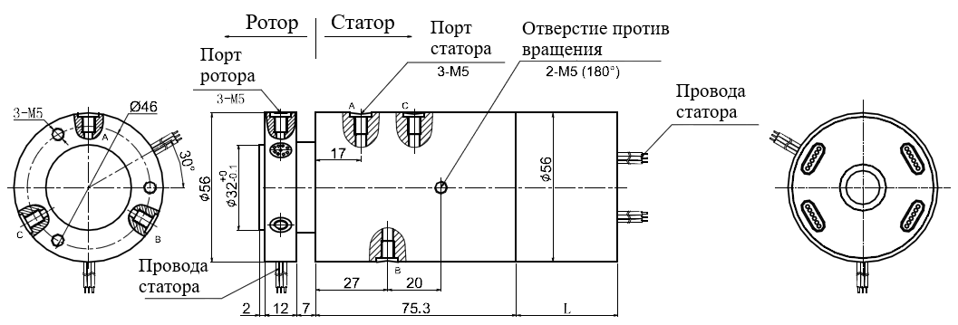 Чертеж MAPH300F-01-P0210-S04
