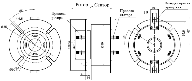 Чертеж GT3099F-S48