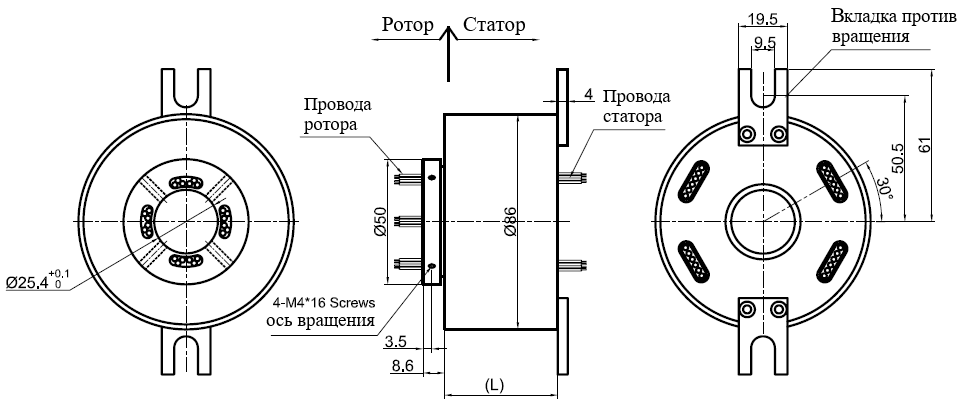 Чертеж GT2586-S06