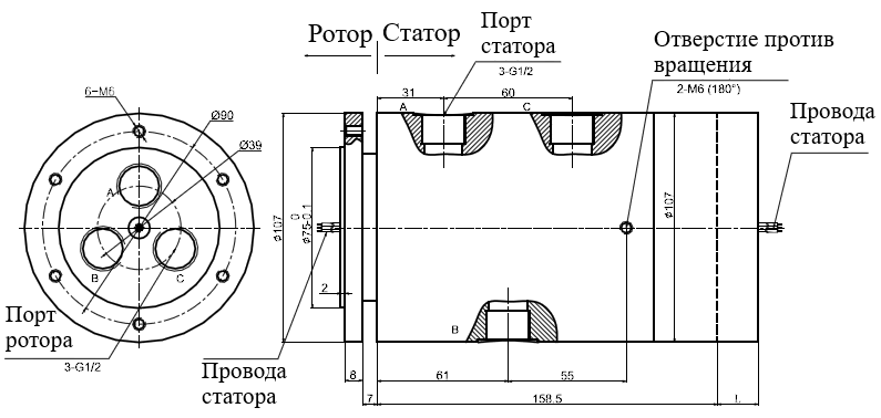 Чертеж MAPH300S-05-S12