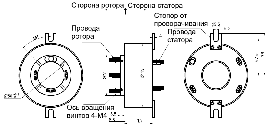 Чертеж MB500-01P