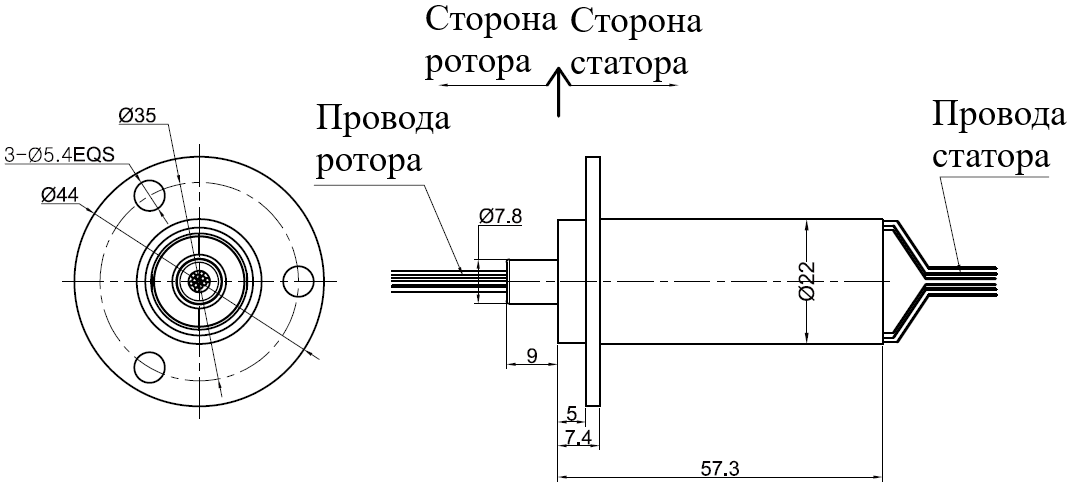Чертеж MC573