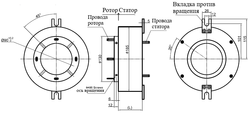 Чертеж GT90185-S06