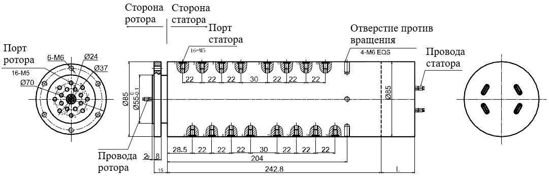 Чертеж MAPH1600-01-P0610