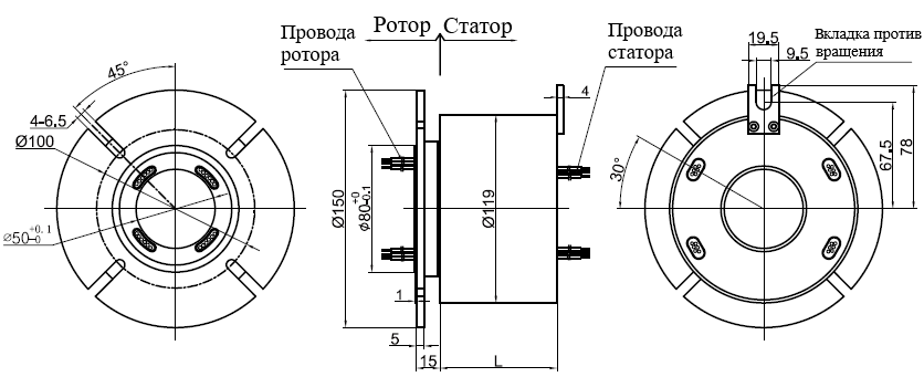 Чертеж GT50119F-S06