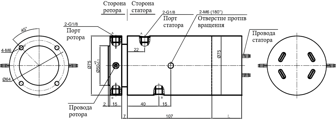 Чертеж MAPH200F-02-P1210
