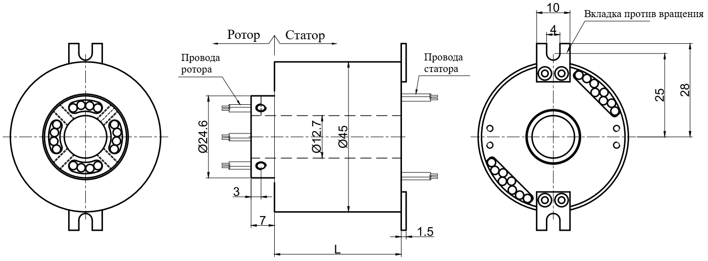 Чертеж GT1245-S09