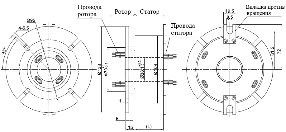 Чертеж GT38109F-P0610-S30