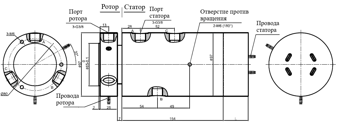 Чертеж MAPH300F-04-P0810-S10