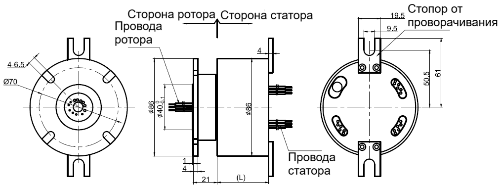 Чертеж MB250F-S30-01F