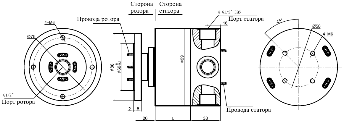 Чертеж MAPH104-05-S60