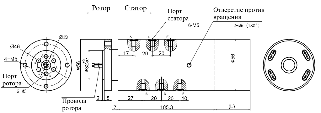 Чертеж MAPH600-01-S12