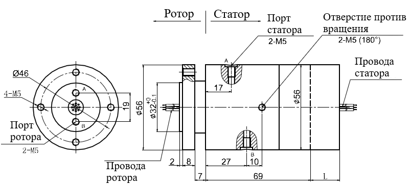 Чертеж MAPH200S-01-S12
