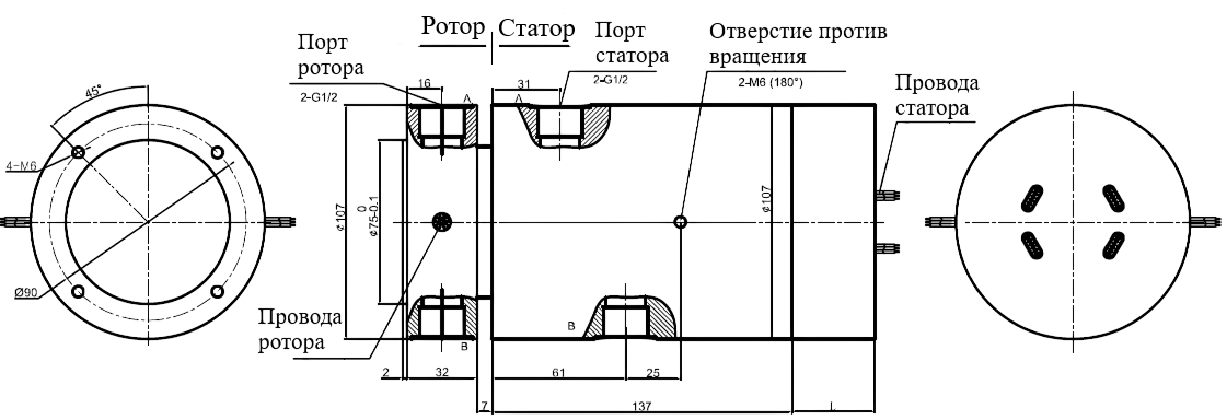 Чертеж MAPH200F-05-P0410-S20
