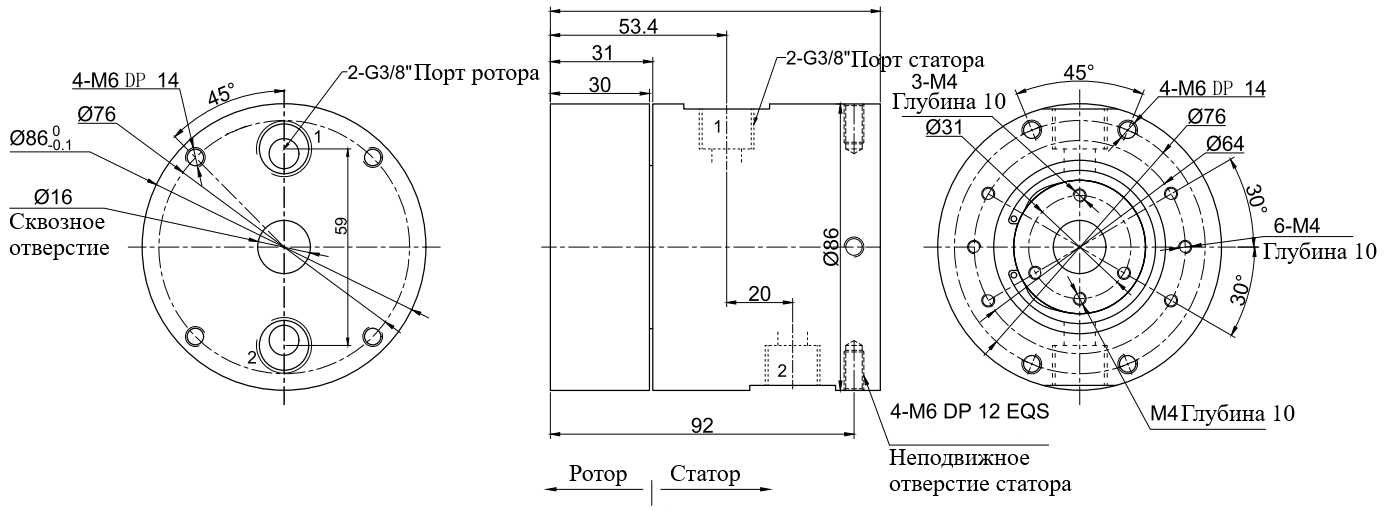 Чертеж MKD23