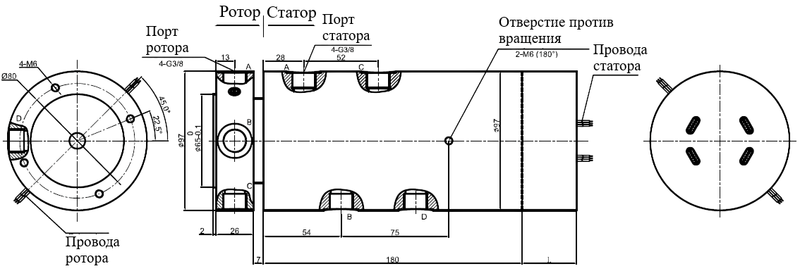 Чертеж MAPH400F-04-S24