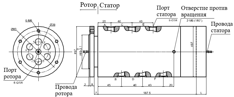 Чертеж MAPH600S-03-S06