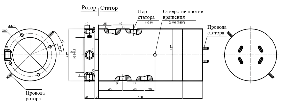 Чертеж MAPH400F-03-P0610