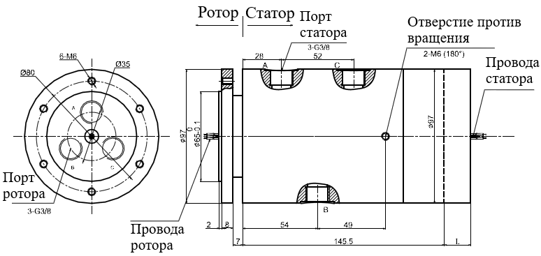 Чертеж MAPH300S-04-S06